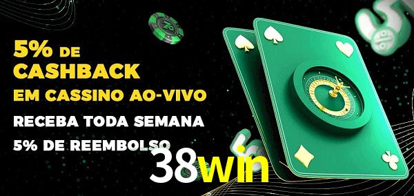 Promoções do cassino ao Vivo 38win
